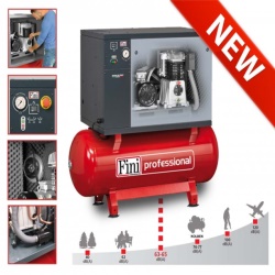 schallgedämmter kolbenkompressor